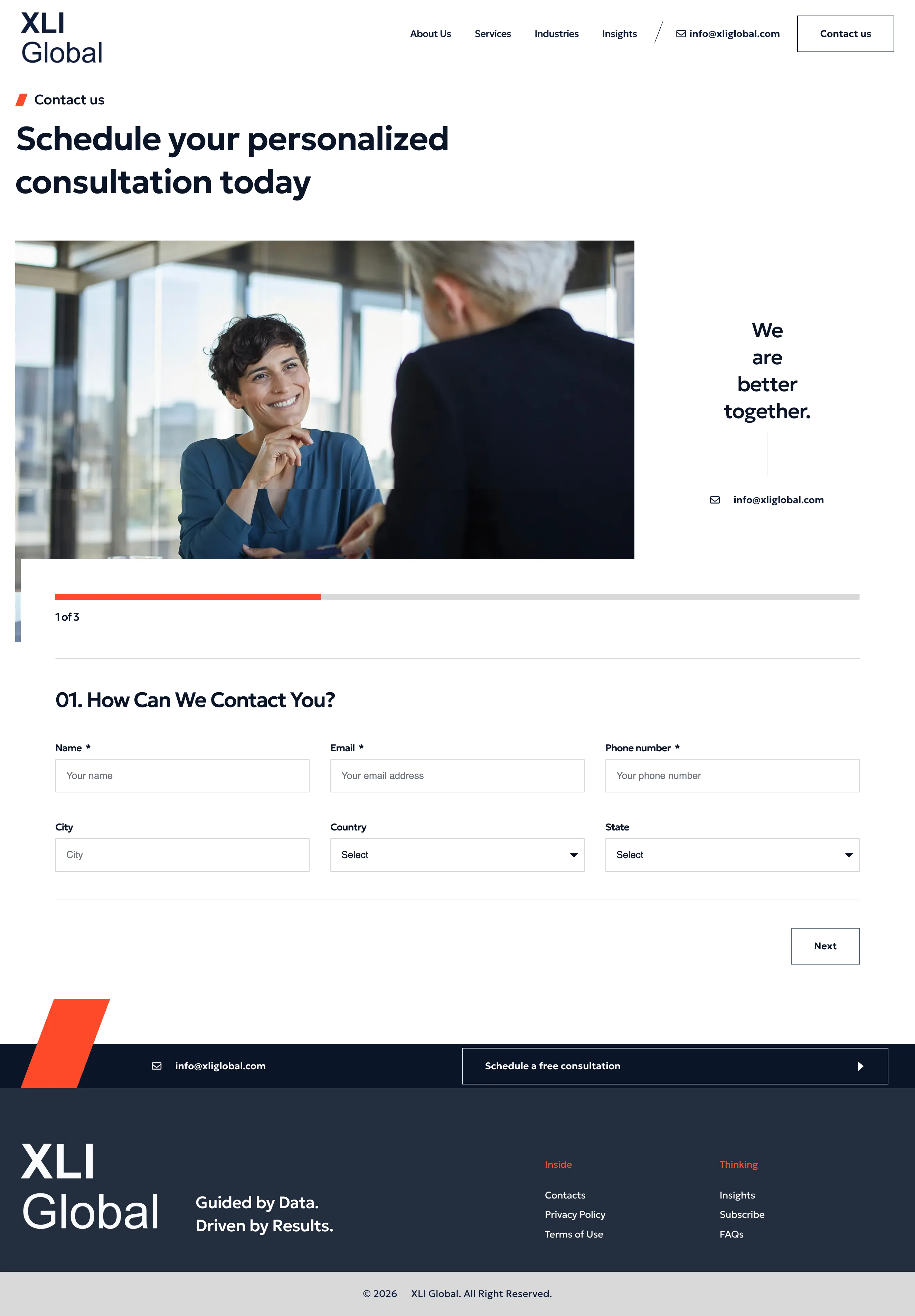 XLI Global — screenshot 2